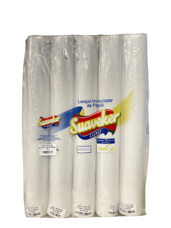 1875 - PAPEL LENCOL HOSPITALAR SUAVEKER LUXO
