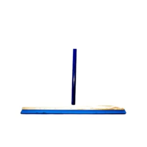 RODO MADEIRA 60CM BORRACHA DUPLA CABO 1,5M