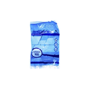 LUVA LATEX AZUL MULTIUSO VOLK G