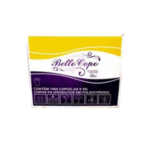 COPO BELLOCOPO PS BRANCO 500ML - CX 20X50UN