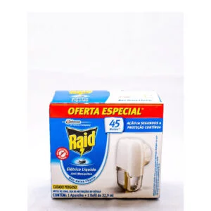 INSETICIDA RAID ELETRICO 45 NOITES AP+REFIL 32,9ML
